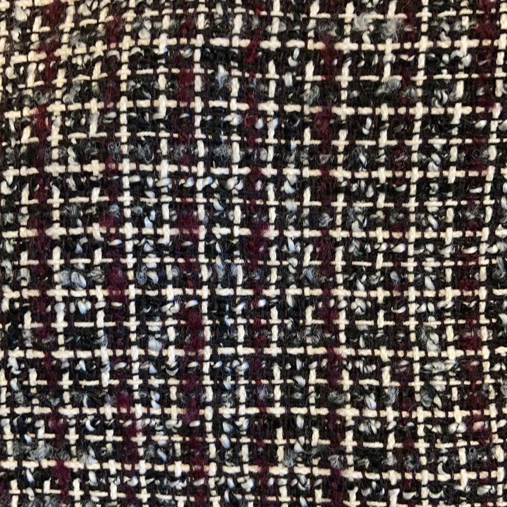 Banana Republic Elegant Black and White Tweed Midi Dress - Picture 3 of 3
